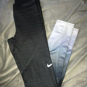 Nike Pro Ombré Ankle Length Leggings